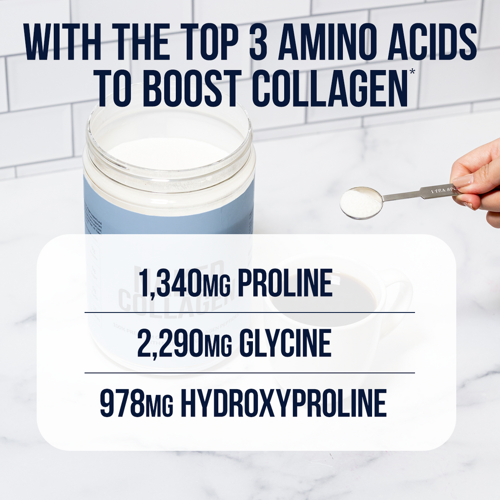 Collagen Peptides Packets - Stick Packs for Easy Mixing at Home or On the Go