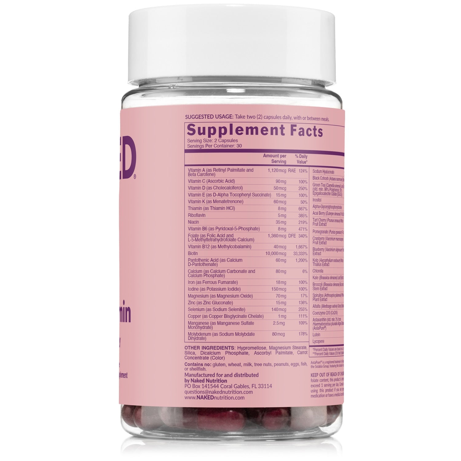 Multivitamin for Women - Womens with a Practical Nutrition Supplement Format
