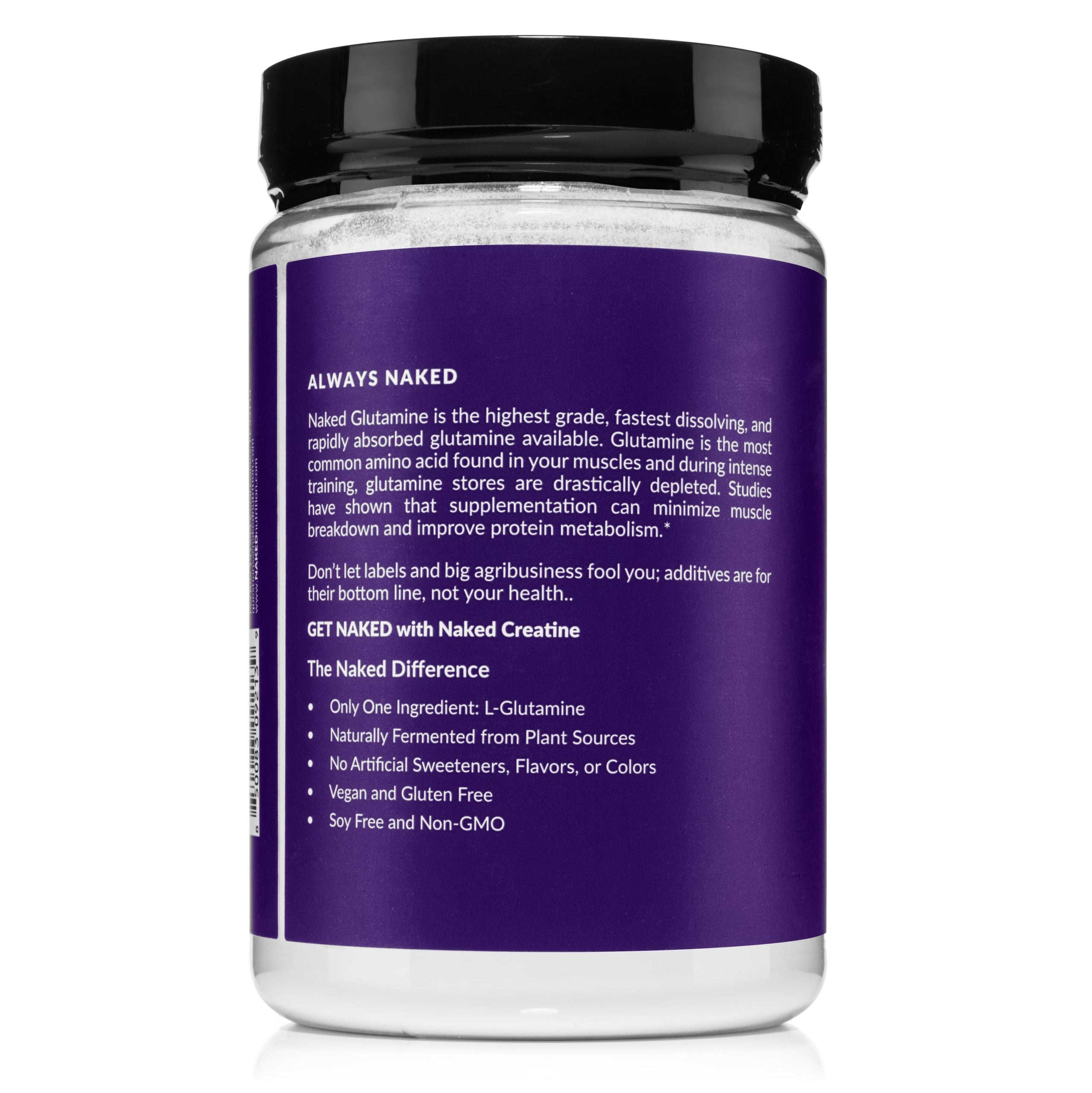 Glutamine Powder - 1.1LB for Flexible Active - Nutrition Use