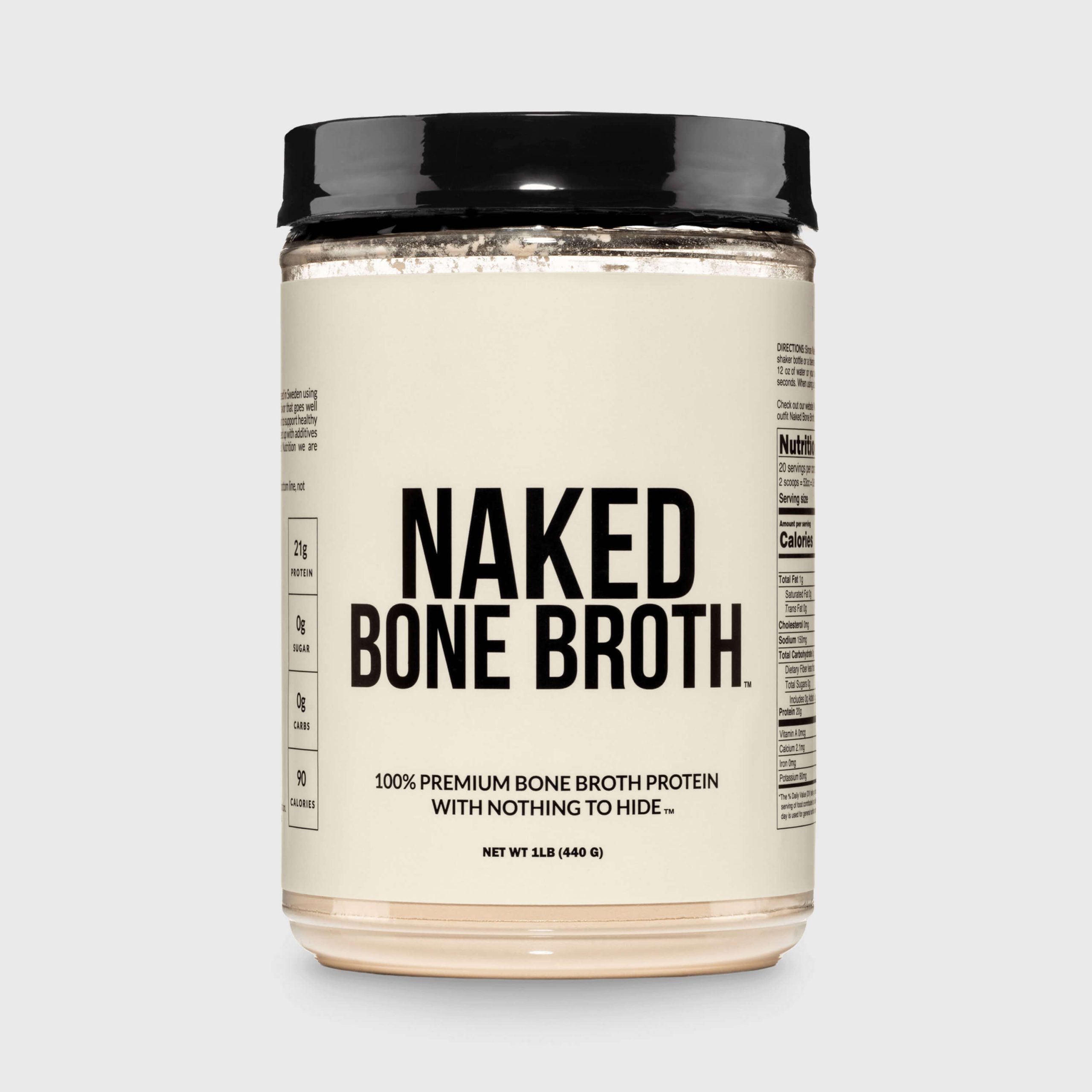 Bone Broth Protein Powder with a Straightforward Protein Formula