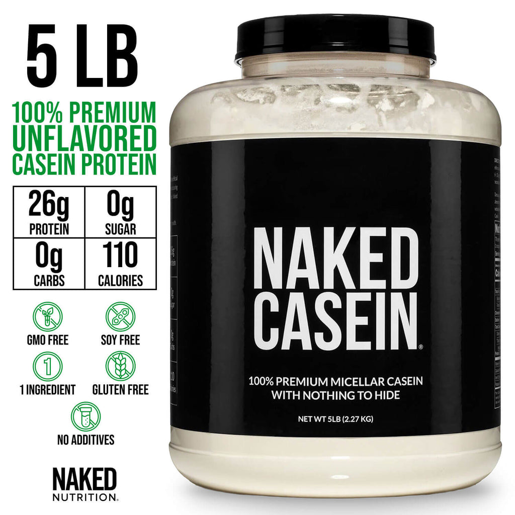 Micellar Casein Protein Powder - Unflavored - Value Size with a Straightforward Protein Formula