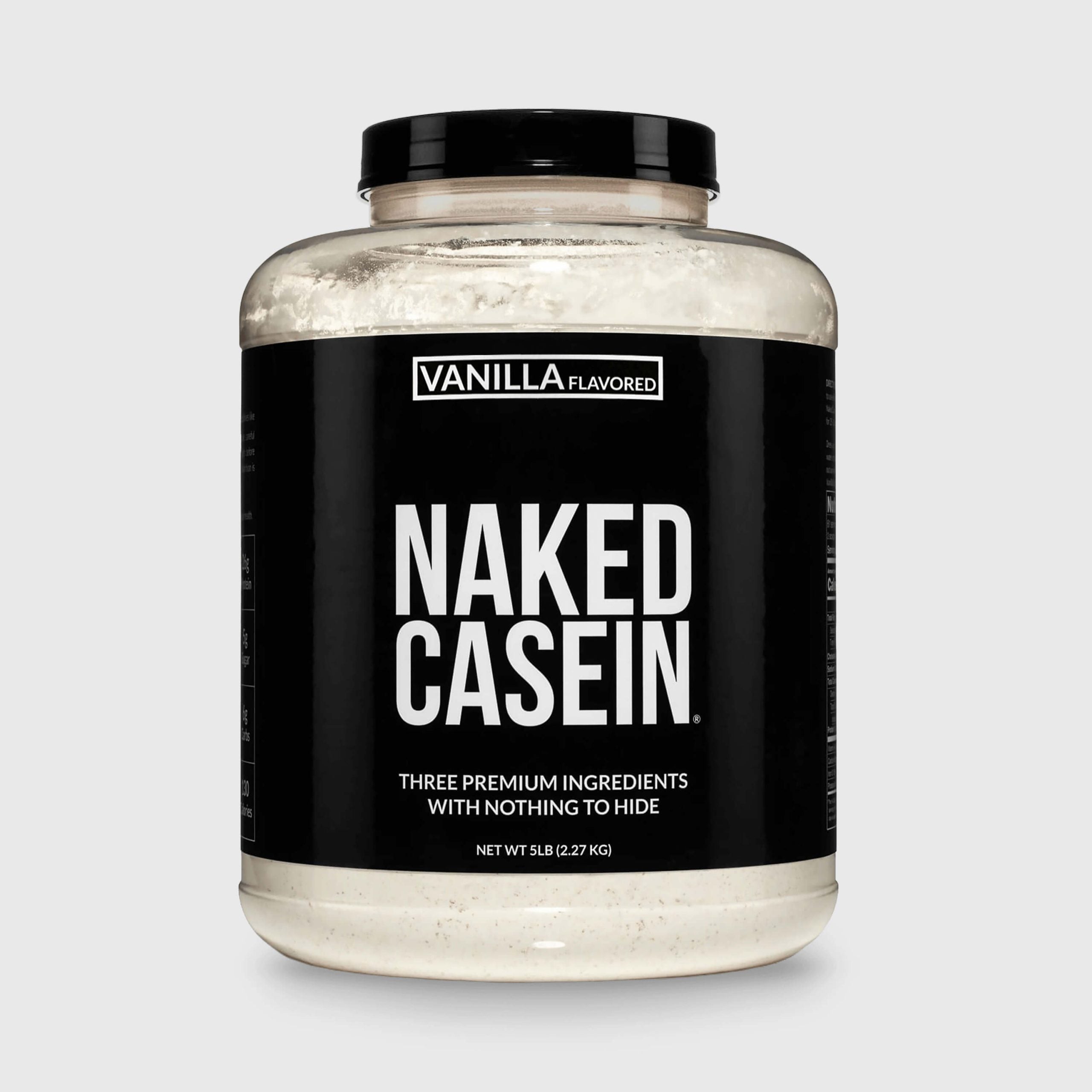Vanilla Casein Protein Powder - Vanilla - Value Size with a Straightforward Protein Formula
