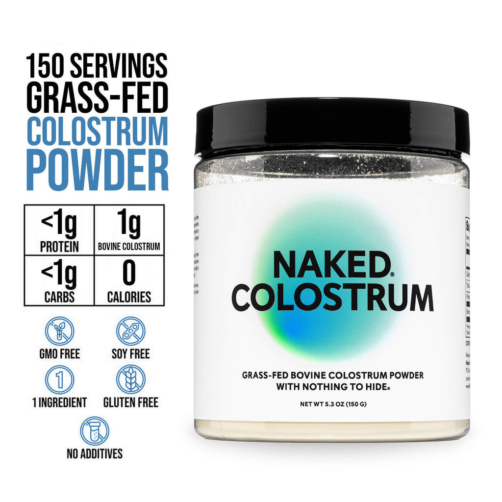Grass - Fed Colostrum Powder - Colostrum Powder for Easy Mixing at Home or On the Go
