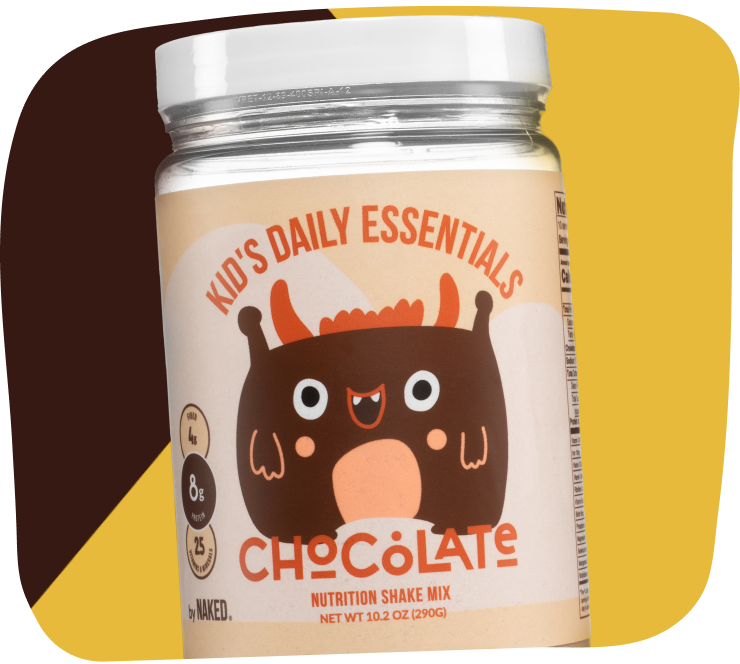 Kids Nutrition Shake - Chocolate Formula with a Practical Kids Nutrition Format