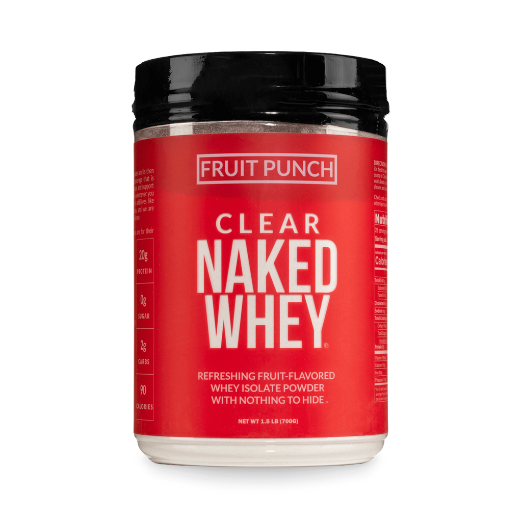 Fruit Punch Whey Protein Isolate - Fruit Punch with a Practical Everyday Format