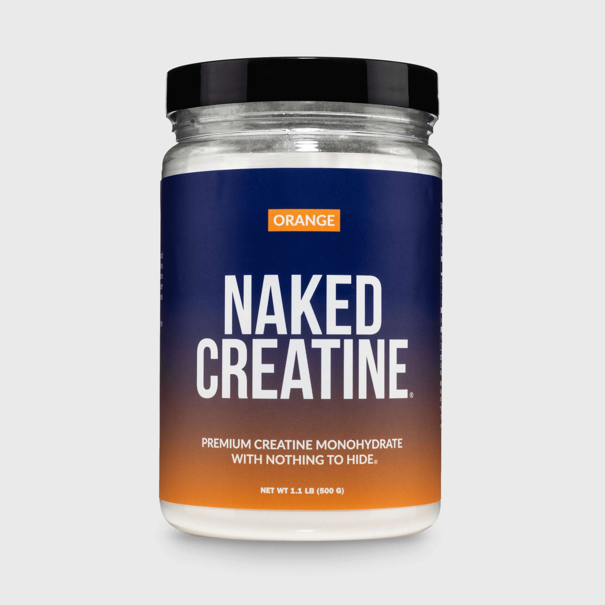 Orange Creatine Monohydrate Powder - Orange for Flexible Active - Nutrition Use