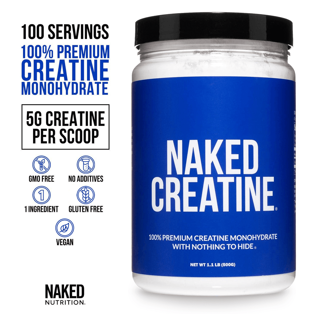 Creatine Monohydrate Powder - Unflavored - Standard Size for Flexible Active - Nutrition Use