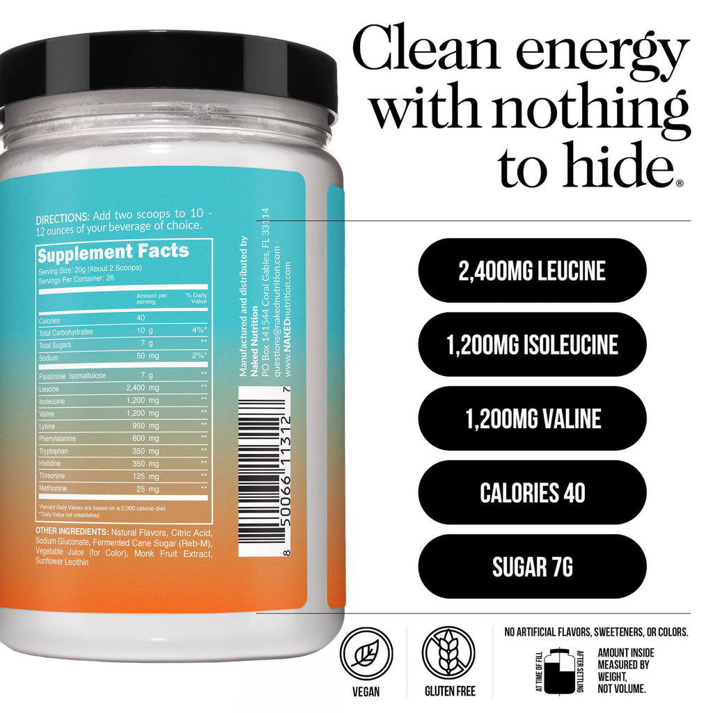 Mango Essential Amino Acids Supplement - Mango EAA for Flexible Active - Nutrition Use