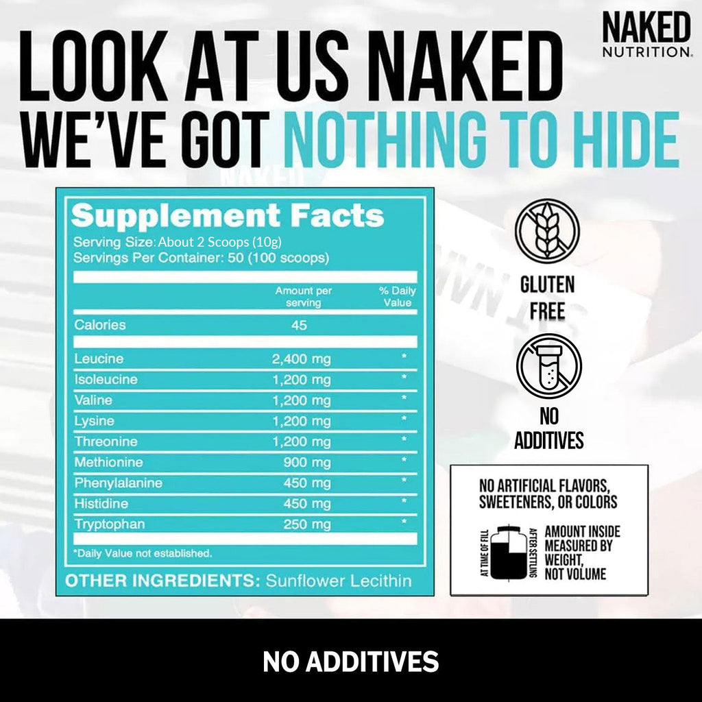 Essential Amino Acids Supplement - Essential Amino Acids for Flexible Active - Nutrition Use