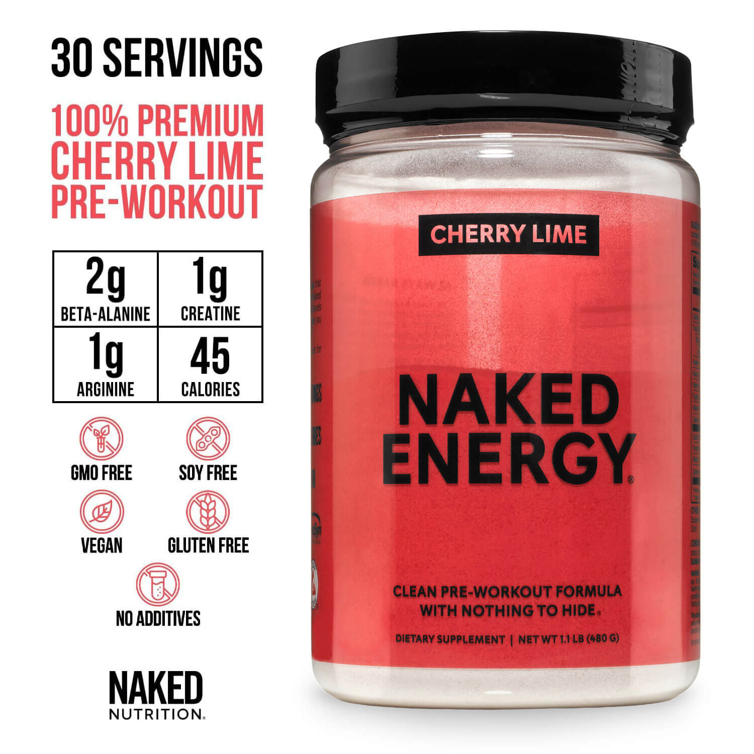 Cherry Lime Pre Workout Supplement - Cherry Lime for Flexible Active - Nutrition Use