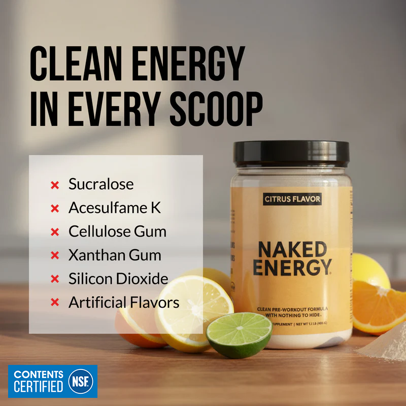 Citrus Pre Workout Supplement - Citrus for Flexible Active - Nutrition Use
