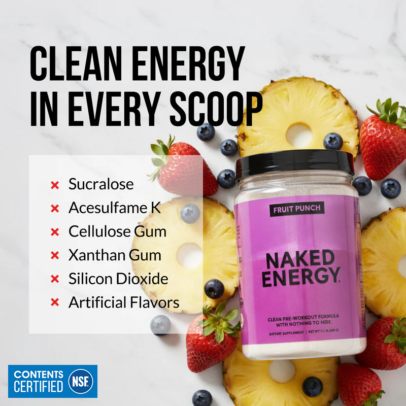 Fruit Punch Pre Workout Supplement - Fruit Punch for Flexible Active - Nutrition Use