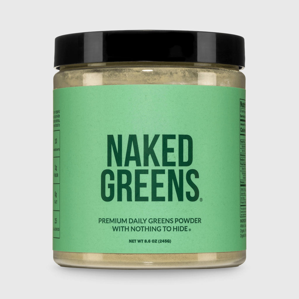 Organic Greens, Prebiotic and Probiotic Powder with a Practical Everyday Format
