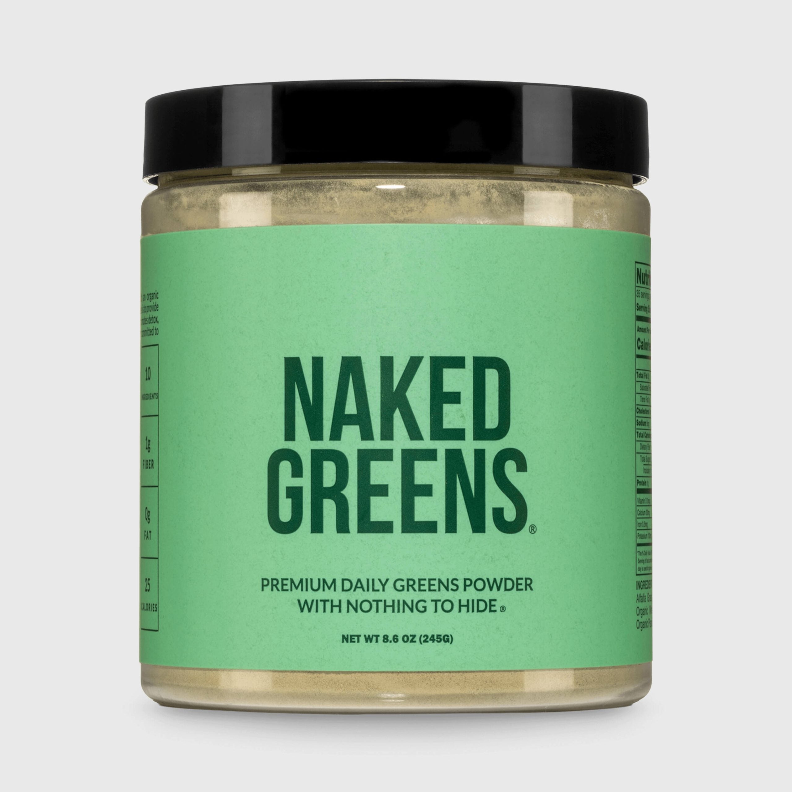 Organic Greens, Prebiotic and Probiotic Powder with a Practical Everyday Format