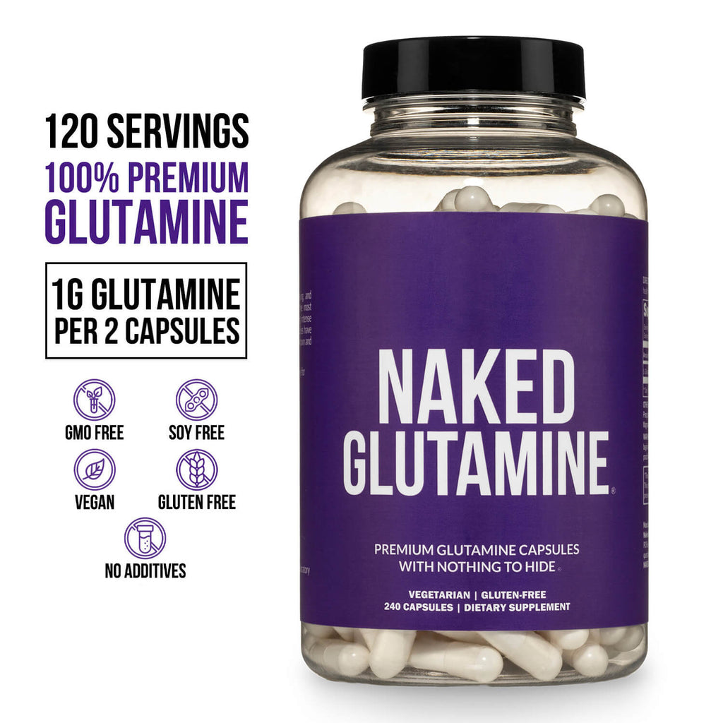 Glutamine Capsules - Capsules for Flexible Active - Nutrition Use