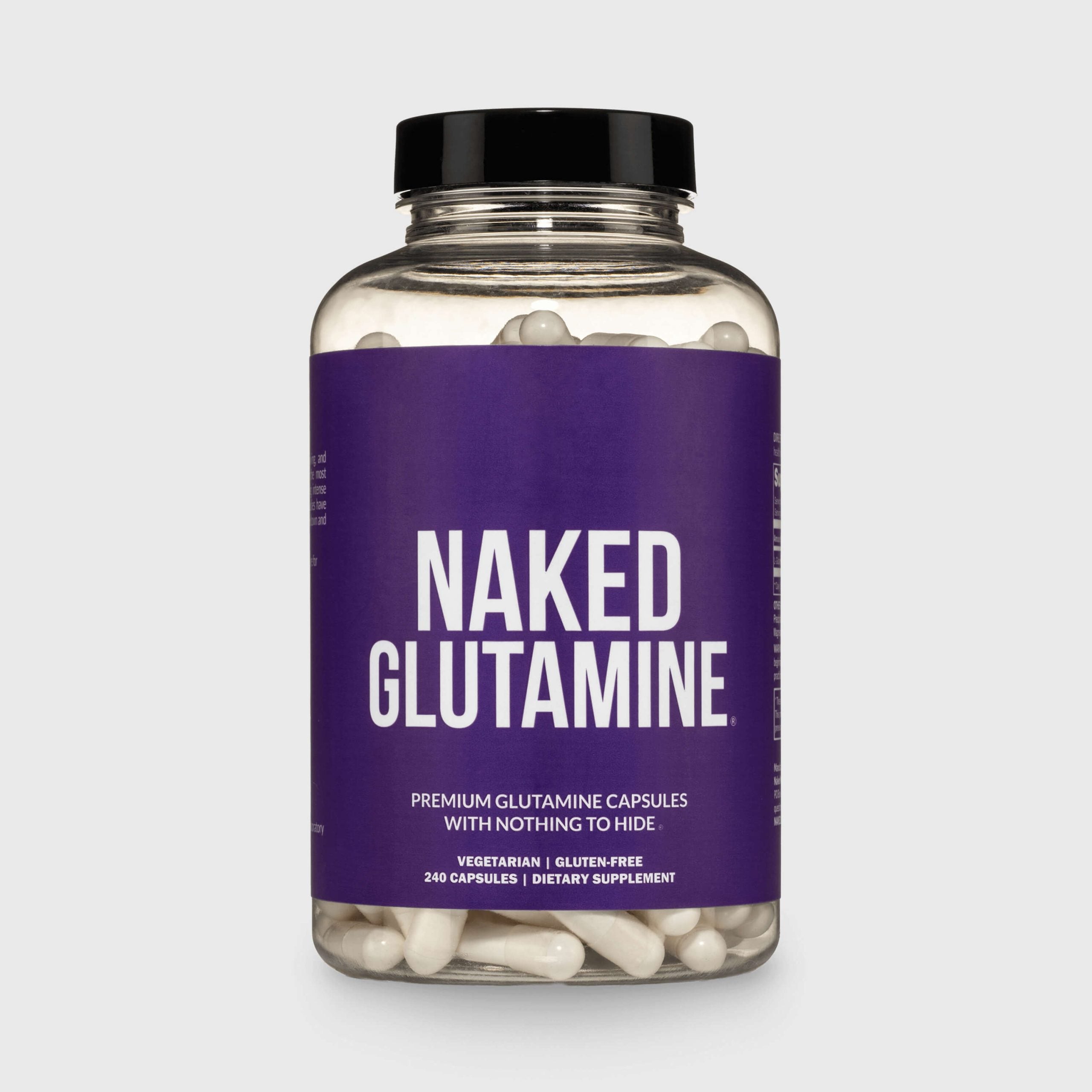 Glutamine Capsules - Capsules for Flexible Active - Nutrition Use