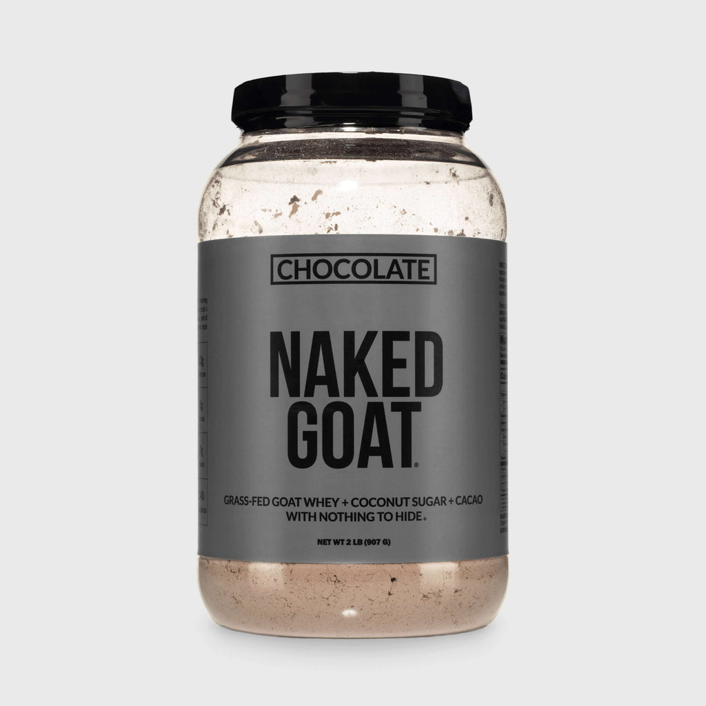Chocolate Goat Whey Protein Powder - Chocolate with a Straightforward Protein Formula
