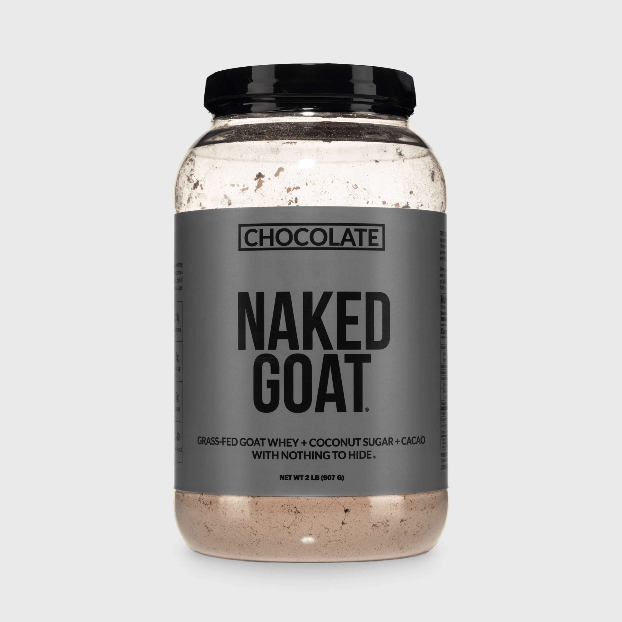 Chocolate Goat Whey Protein Powder - Chocolate with a Straightforward Protein Formula