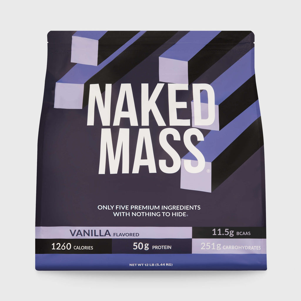 Vanilla Mass Gainer Protein Supplement - Vanilla 12LB for Blending into Daily Nutrition Shakes