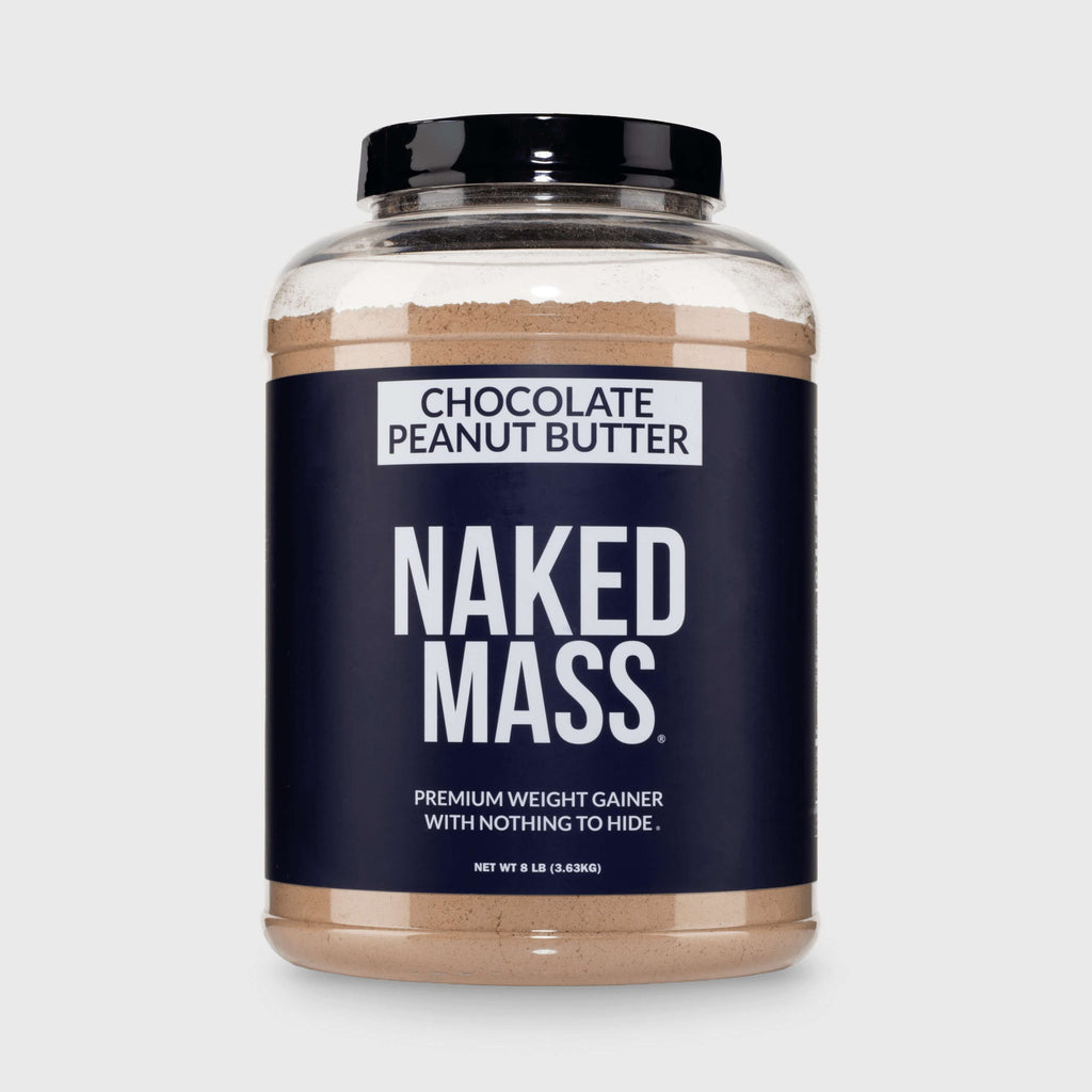 Chocolate Peanut Butter Mass Gainer Protein Supplement - Chocolate PB for Blending into Daily Nutrition Shakes