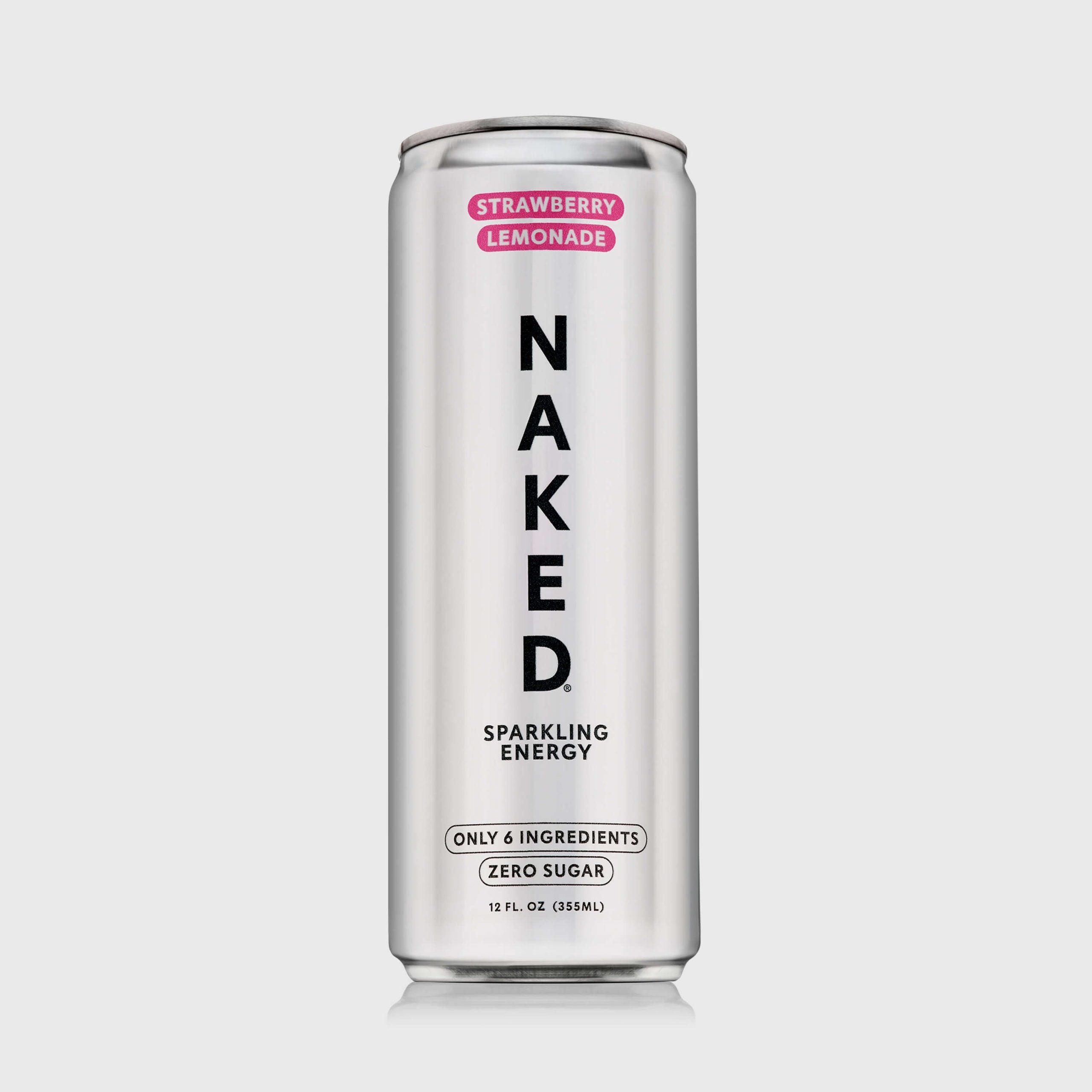 Strawberry Lemonade Naked Sparkling Energy - Strawberry Lemonade for Easy Daily Protein Drinks