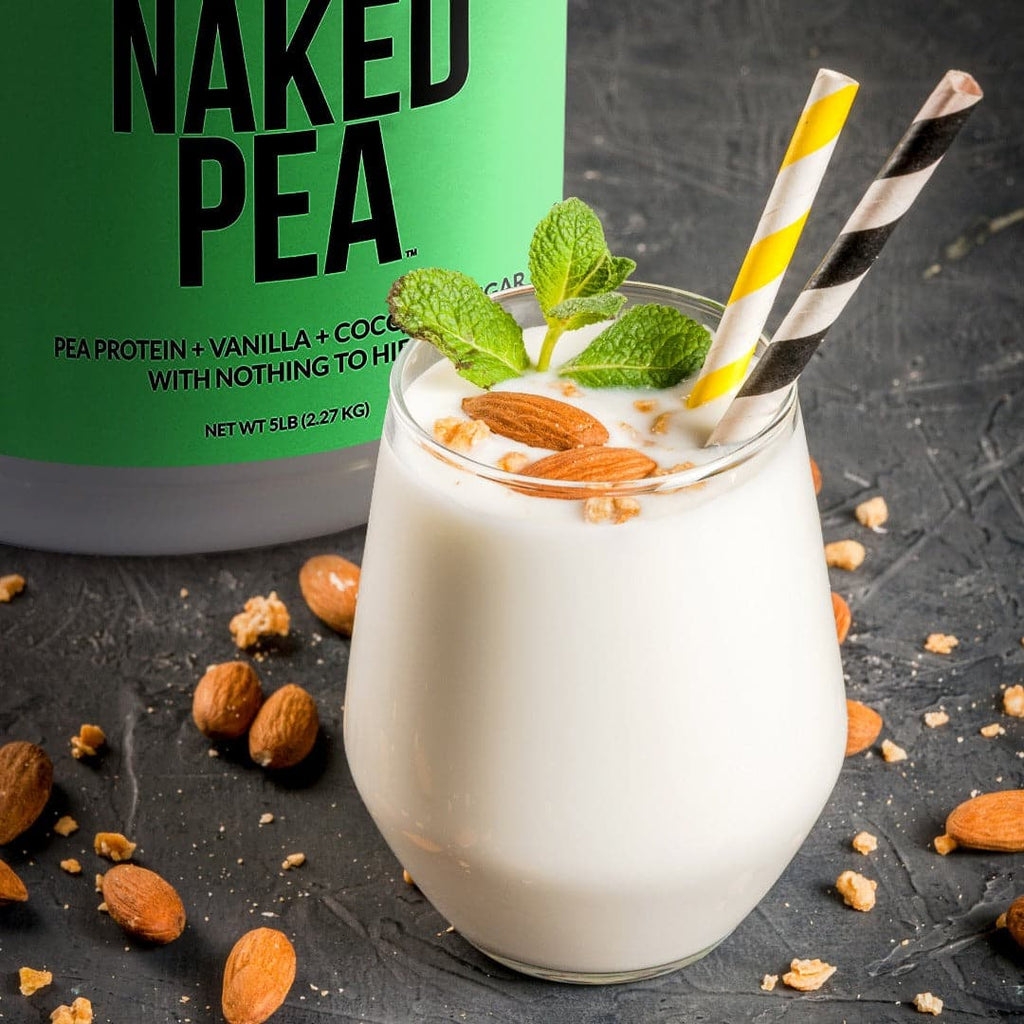 Vanilla Pea Protein Powder - Vanilla - Compact Size with a Straightforward Protein Formula