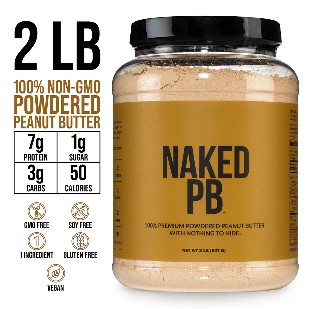 Powdered Peanut Butter - PB - 2 LB with a Straightforward Protein Formula