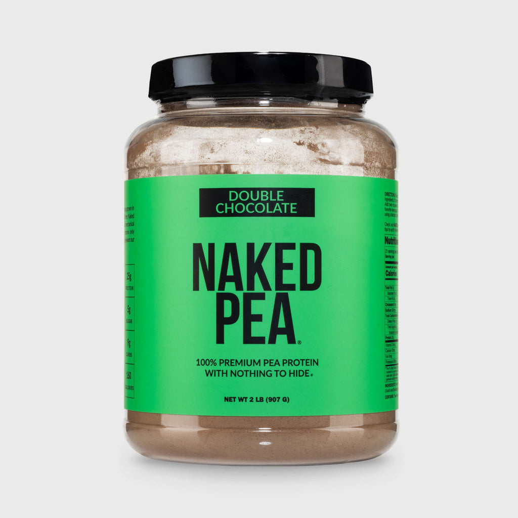 Double Chocolate Pea Protein Powder - Double Chocolate with a Straightforward Protein Formula