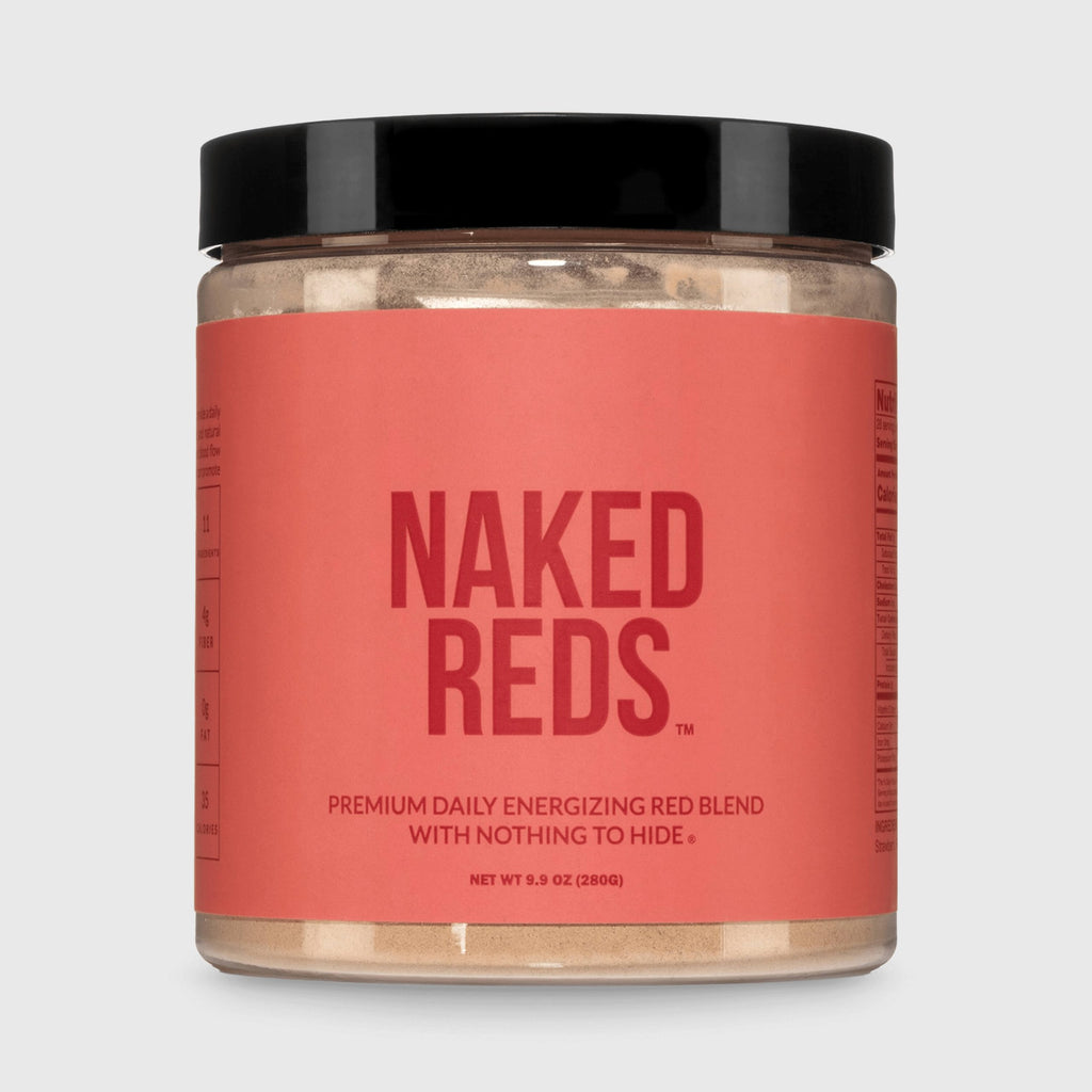 Red Fruit and Vegetable Blend Powder with a Practical Everyday Format