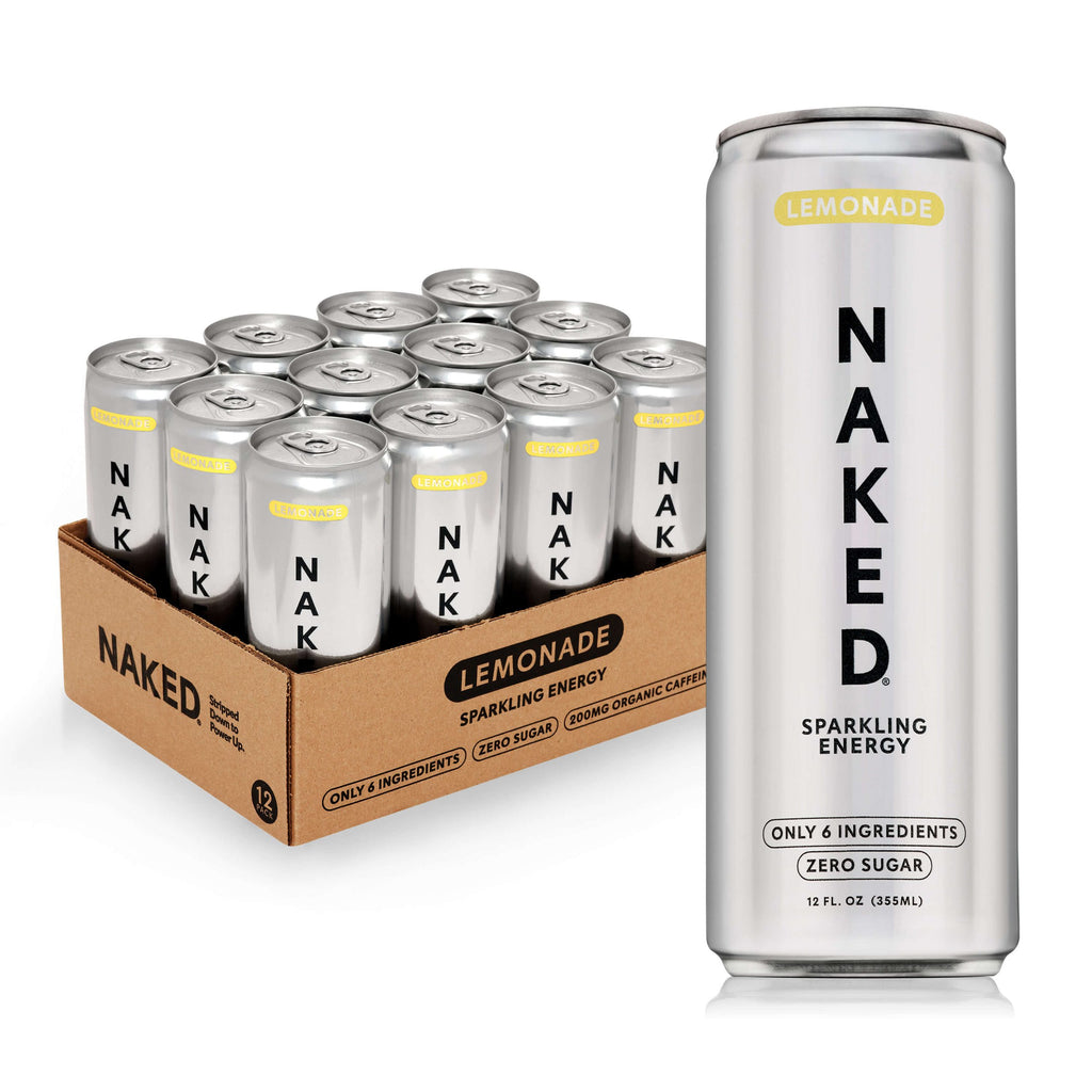 Lemonade Naked Sparkling Energy - Lemonade for Easy Daily Protein Drinks