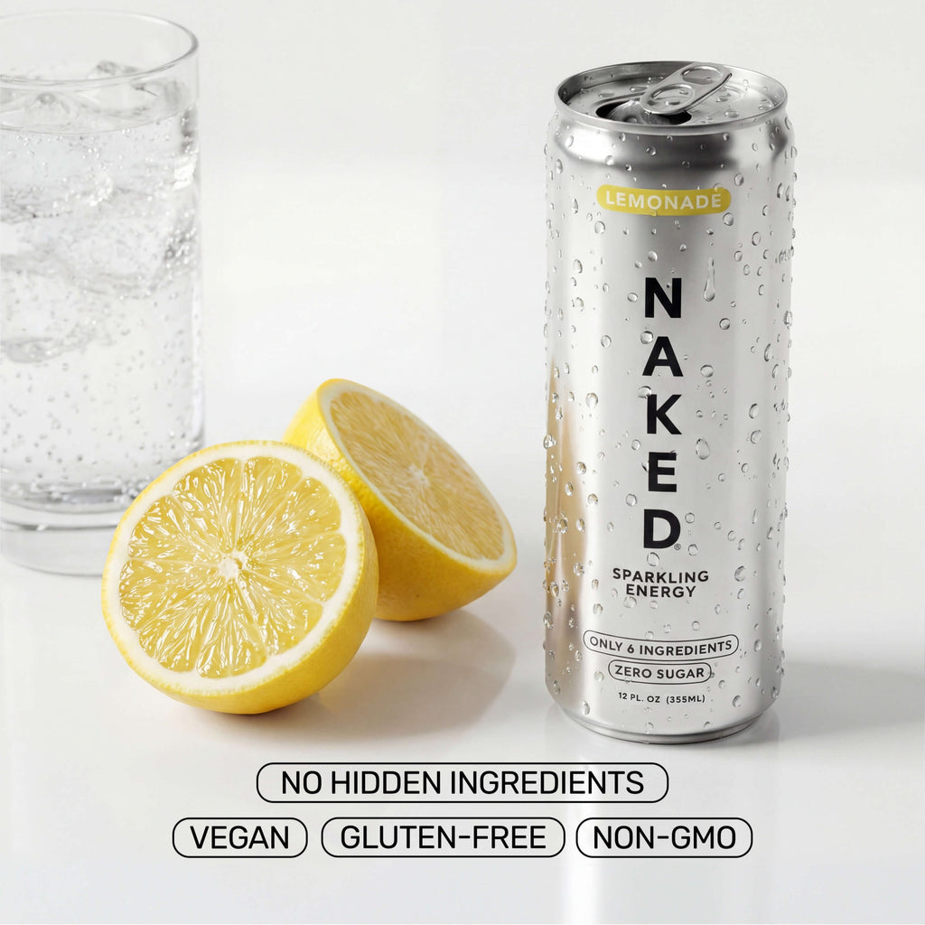 Lemonade Naked Sparkling Energy - Lemonade for Easy Daily Protein Drinks