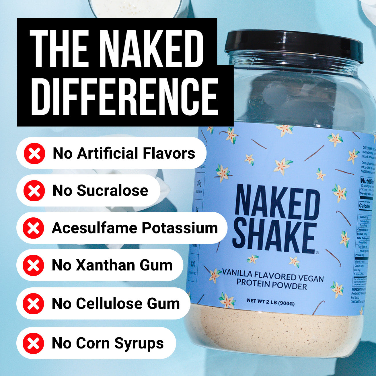 Vanilla Protein Shake - Vanilla for Easy Daily Protein Drinks