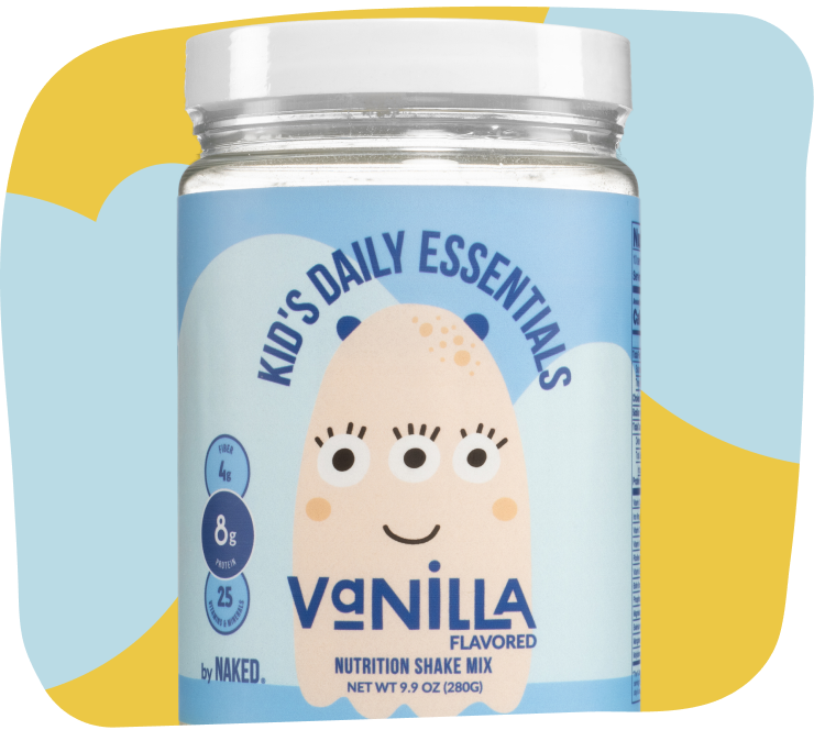 Kids Nutrition Shake - Vanilla Formula with a Practical Kids Nutrition Format