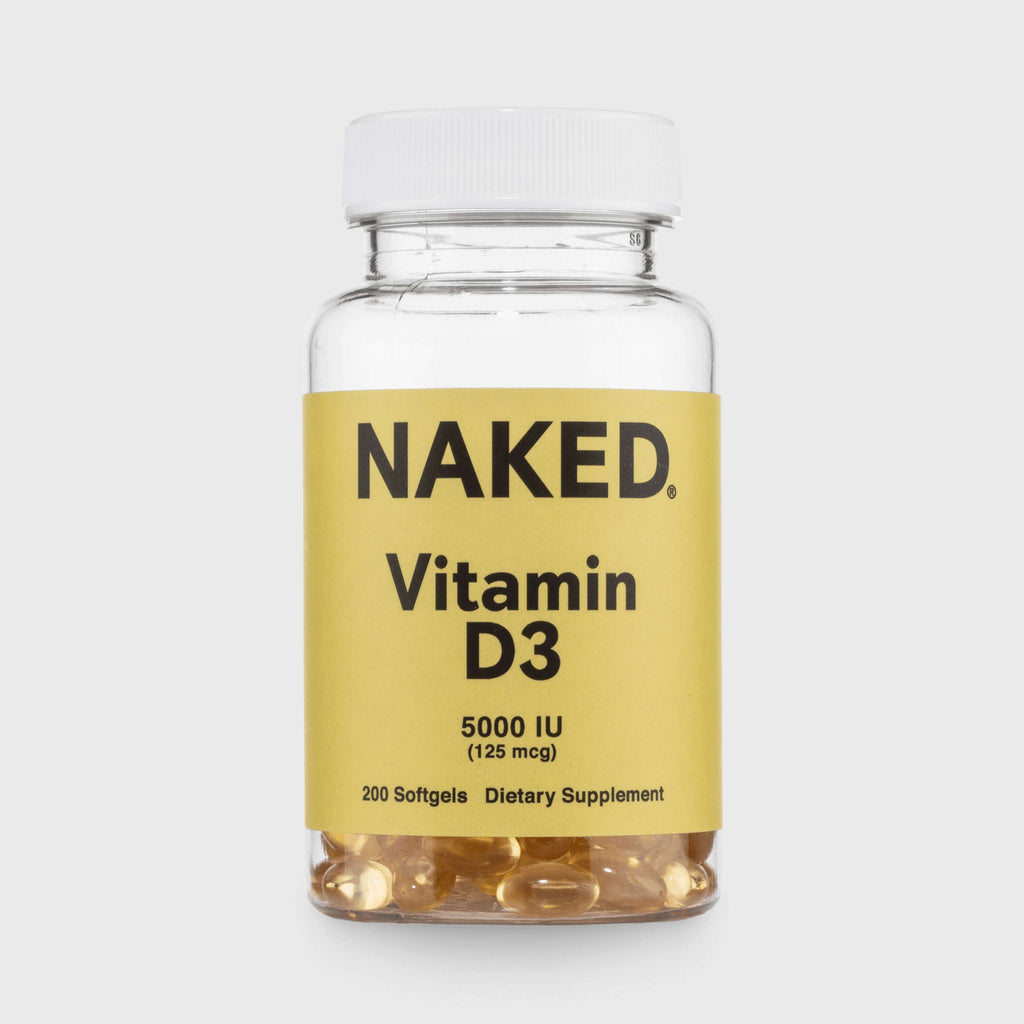 Daily Vitamin D3 Supplement - Vitamin D3 with a Practical Nutrition Supplement Format