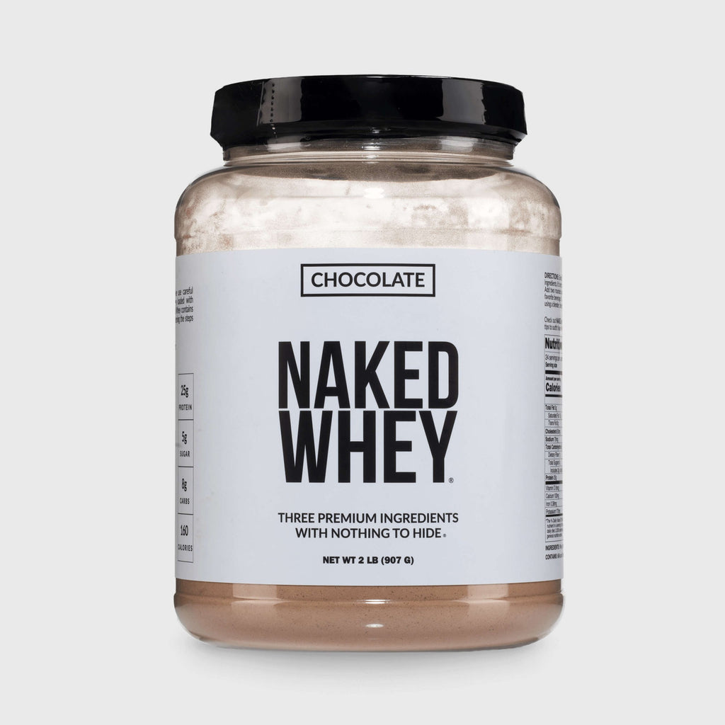 Chocolate Whey Protein Powder - Chocolate - Standard Size with a Straightforward Protein Formula