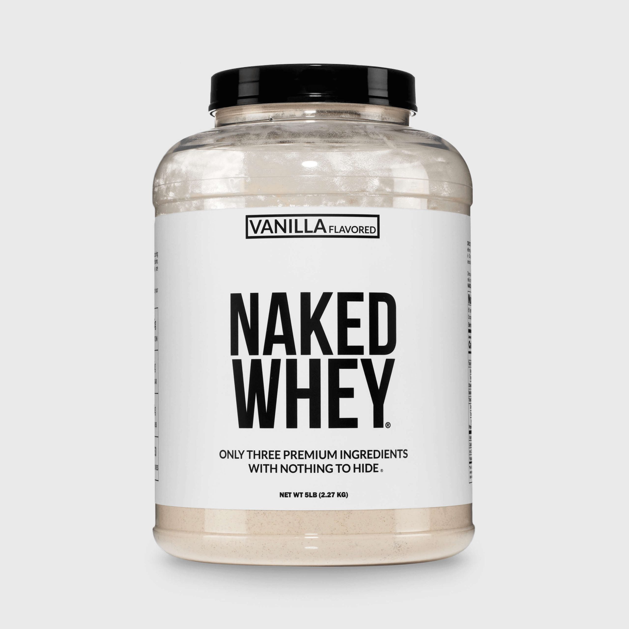 Vanilla Whey Protein Powder - Vanilla - Value Size with a Straightforward Protein Formula