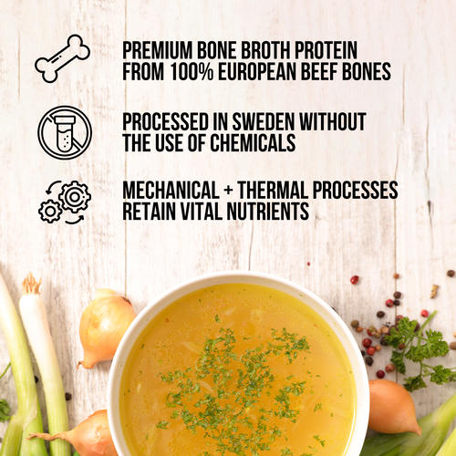 Bone Broth Protein Powder with a Straightforward Protein Formula