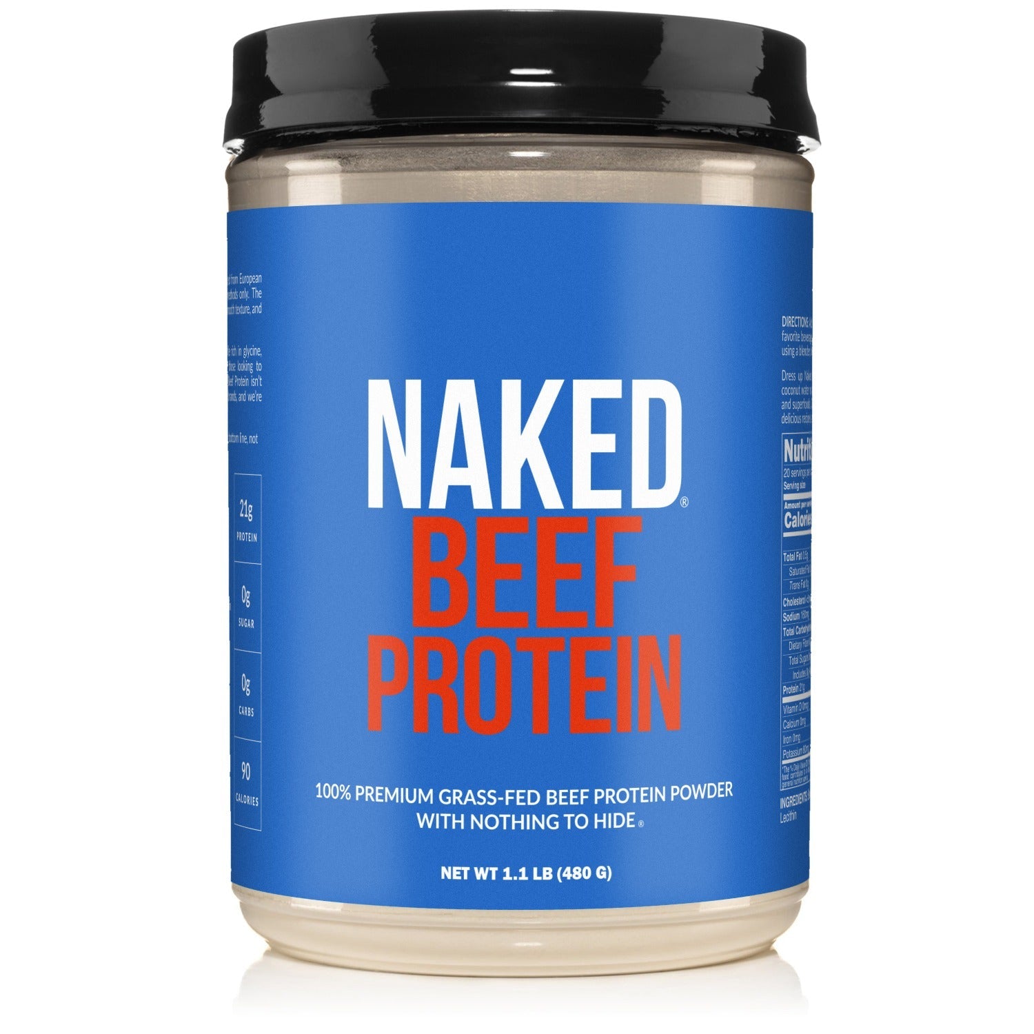 Beef Protein Powder - Unflavored with a Straightforward Protein Formula