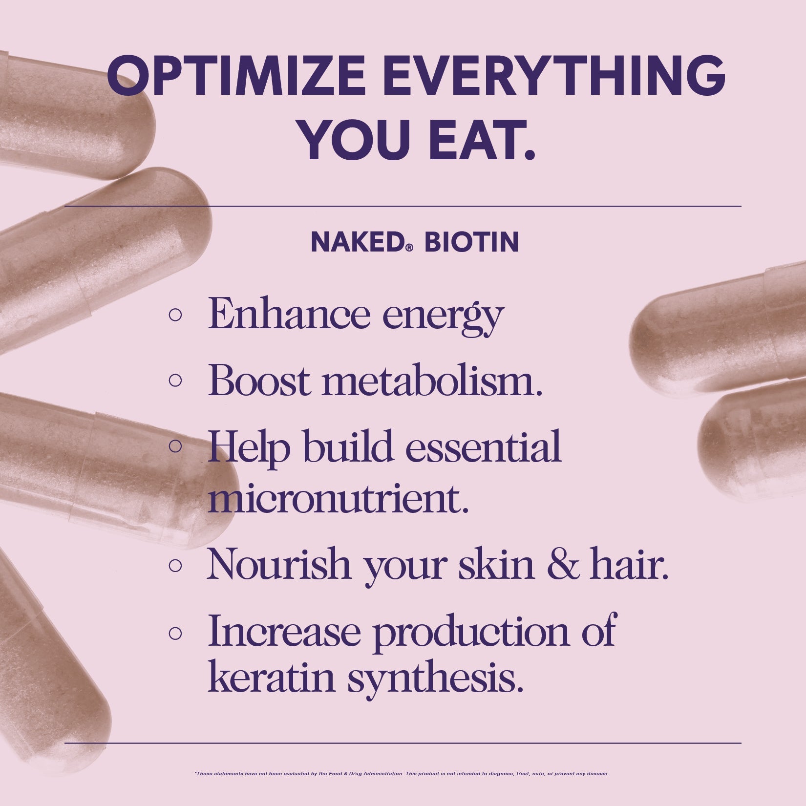 Daily Biotin Supplement - Biotin with a Practical Nutrition Supplement Format