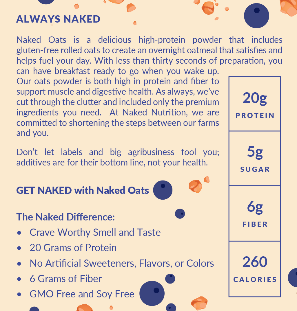Blueberry Cobbler Protein Oats - Blueberry Cobbler with an Easy - Prep Protein Oat Formula