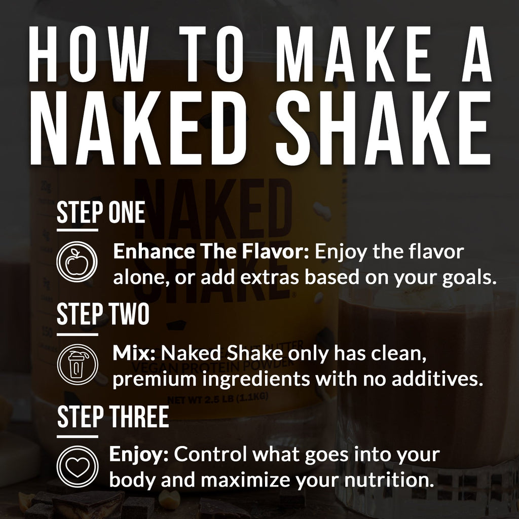 Chocolate PB Protein Shake - Chocolate Peanut Butter for Easy Daily Protein Drinks