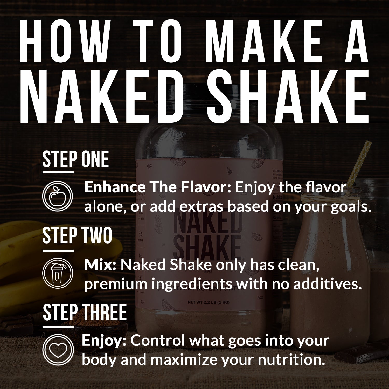 Chocolate Protein Shake - Chocolate for Easy Daily Protein Drinks