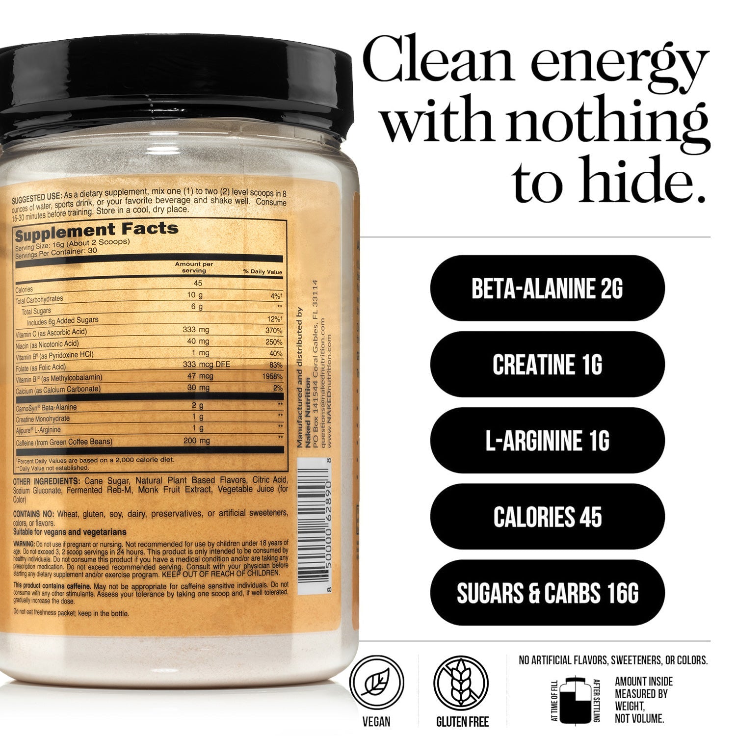 Citrus Pre Workout Supplement - Citrus for Flexible Active - Nutrition Use
