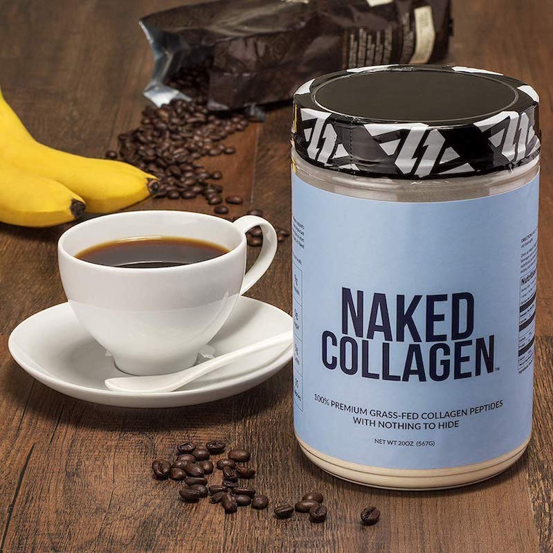Chocolate Collagen Peptides Powder - Chocolate Collagen Peptides for Easy Mixing at Home or On the Go