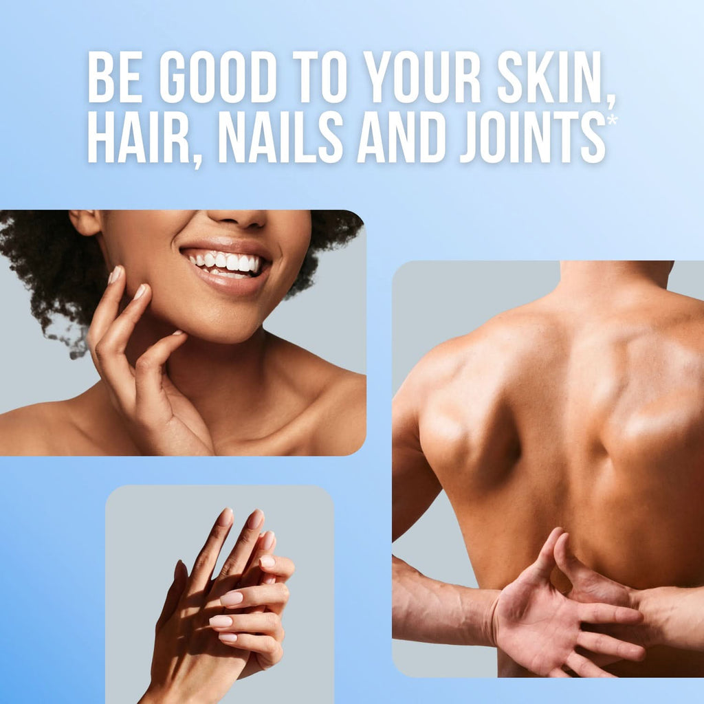 Collagen Peptides Protein Powder - Collagen Peptides for Easy Mixing at Home or On the Go