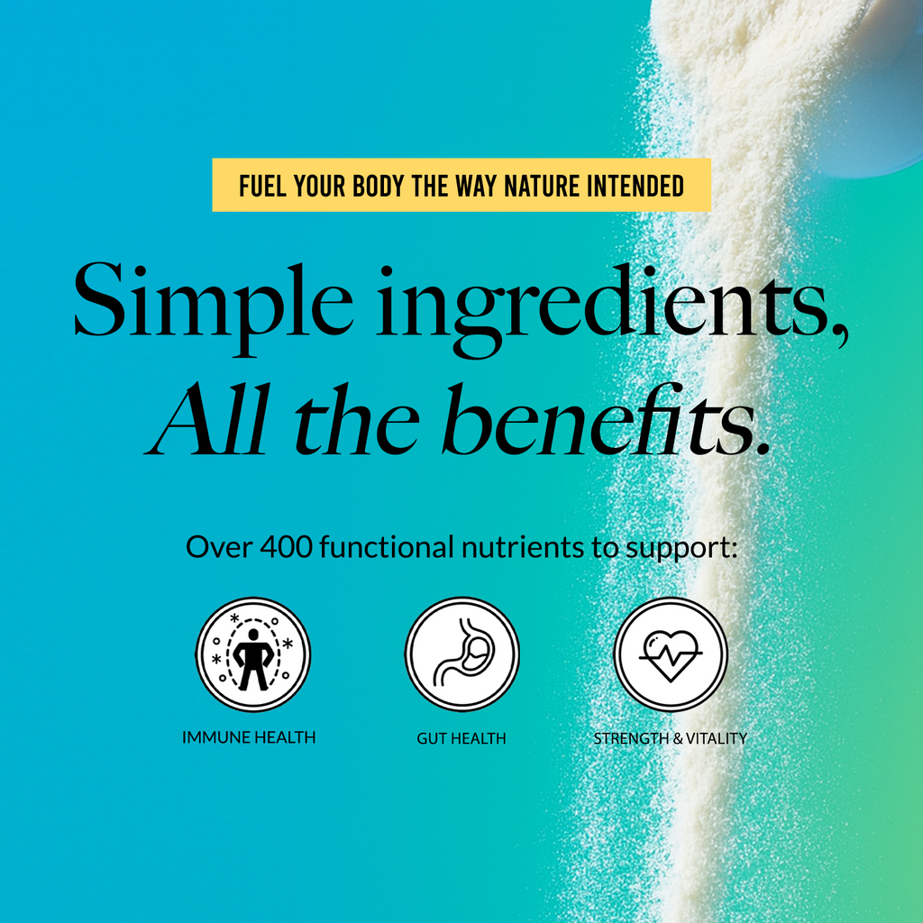 Grass - Fed Colostrum Powder - Colostrum Powder for Easy Mixing at Home or On the Go