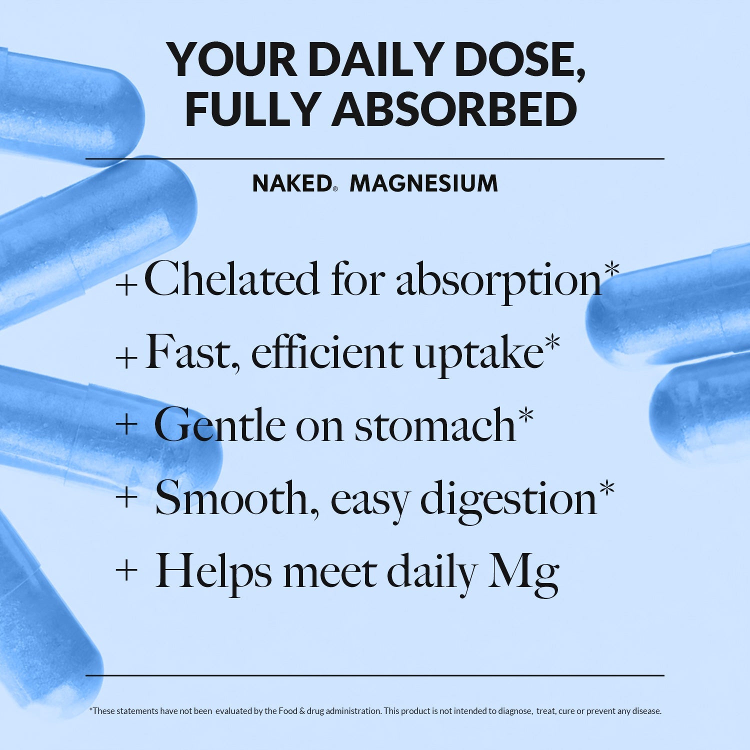 Daily Magnesium Supplement - Magnesium with a Practical Nutrition Supplement Format