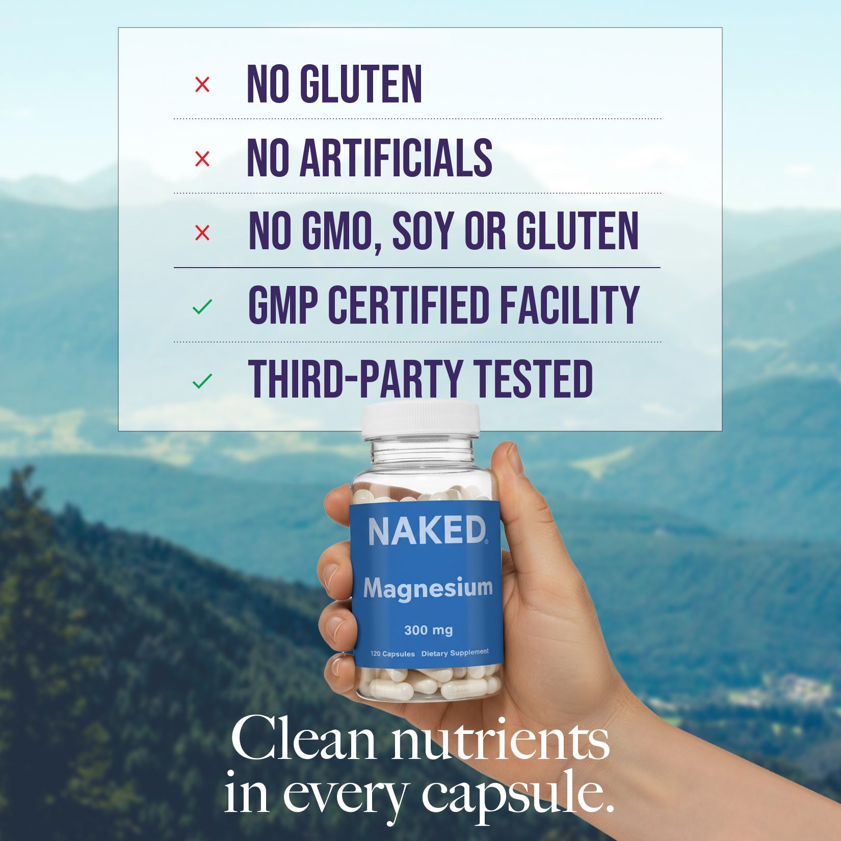 Daily Magnesium Supplement - Magnesium with a Practical Nutrition Supplement Format