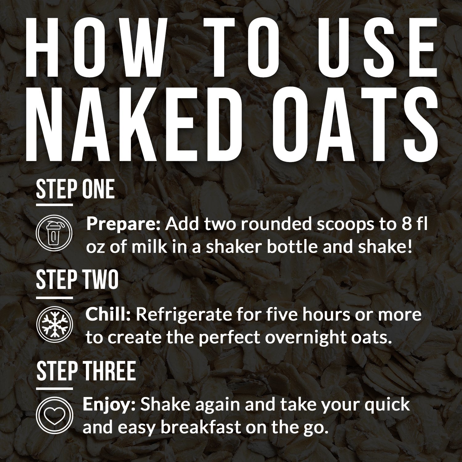 Cinnamon Roll Protein Oats - Cinnamon Roll with an Easy - Prep Protein Oat Formula