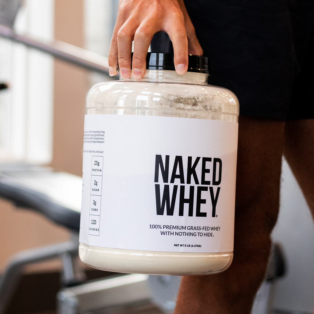 Grass Fed Whey Protein Powder - Unflavored - Bulk Size with a Straightforward Protein Formula